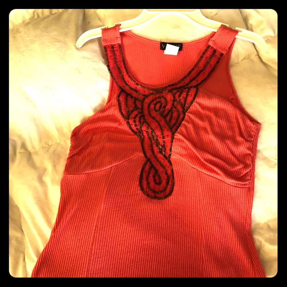 Venus beaded tank top